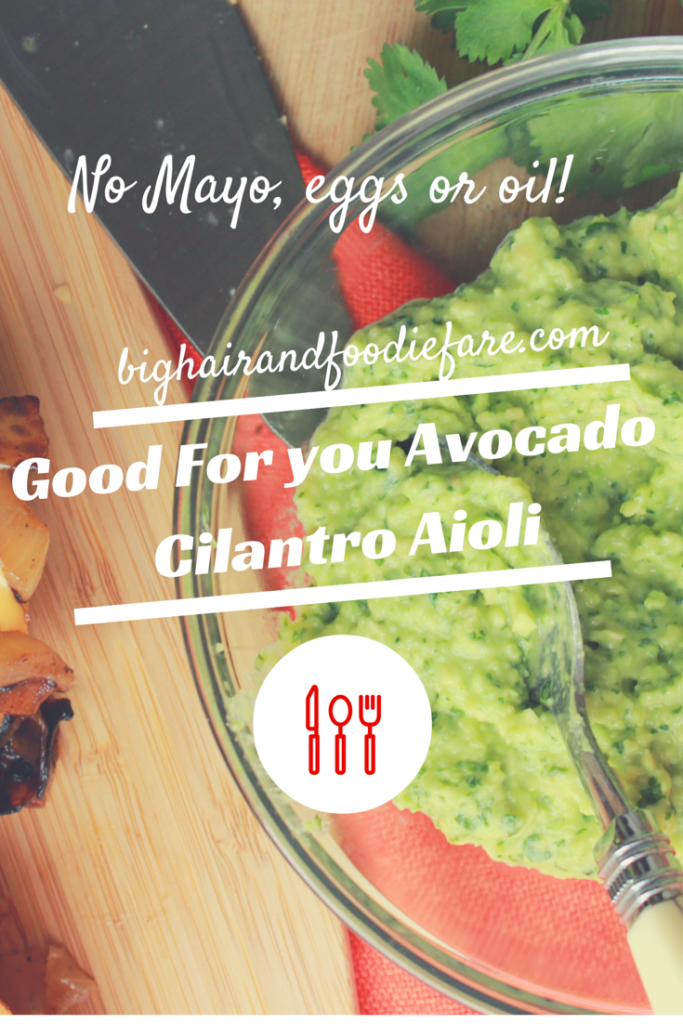 good for you, healthy, avocado, cilantro, homemade, dip, aioli