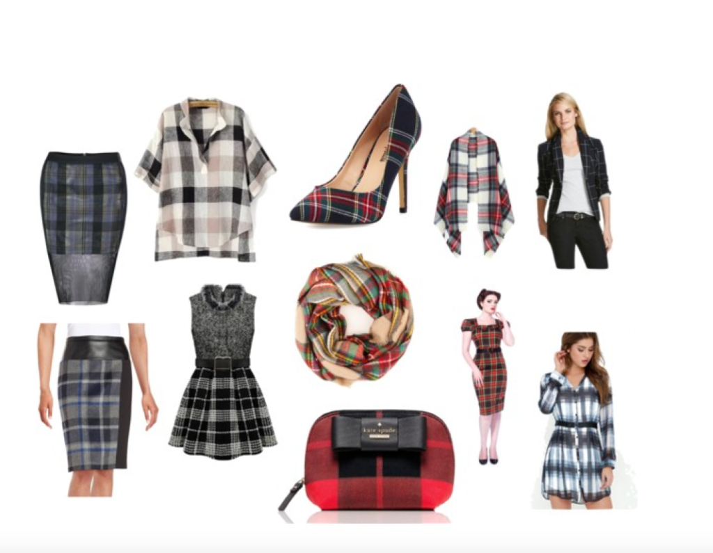10 Pretty Plaid Pieces to Keep you classic in the office.
