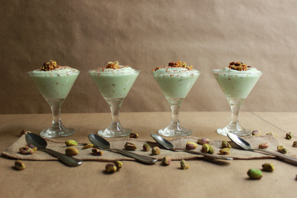 Light and Fluffy Pistachio Mousse
