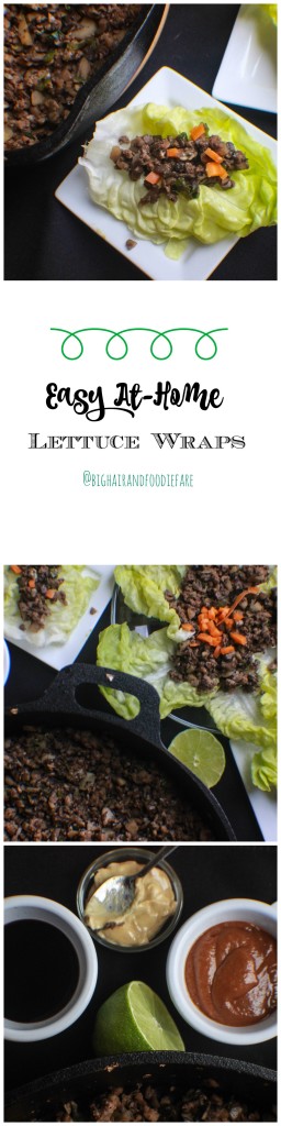 Easy at home lettuce wraps. These give PF Chang's a run for their money!