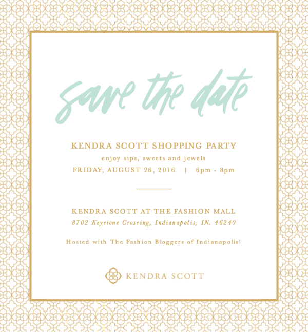 Kendra Scott Invitation