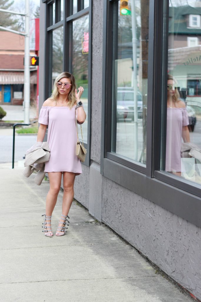 Blogger Style: OTS and strappy sandals.