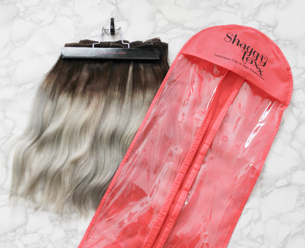 Custom Colored Shaggy Lox Clip-In Extensions