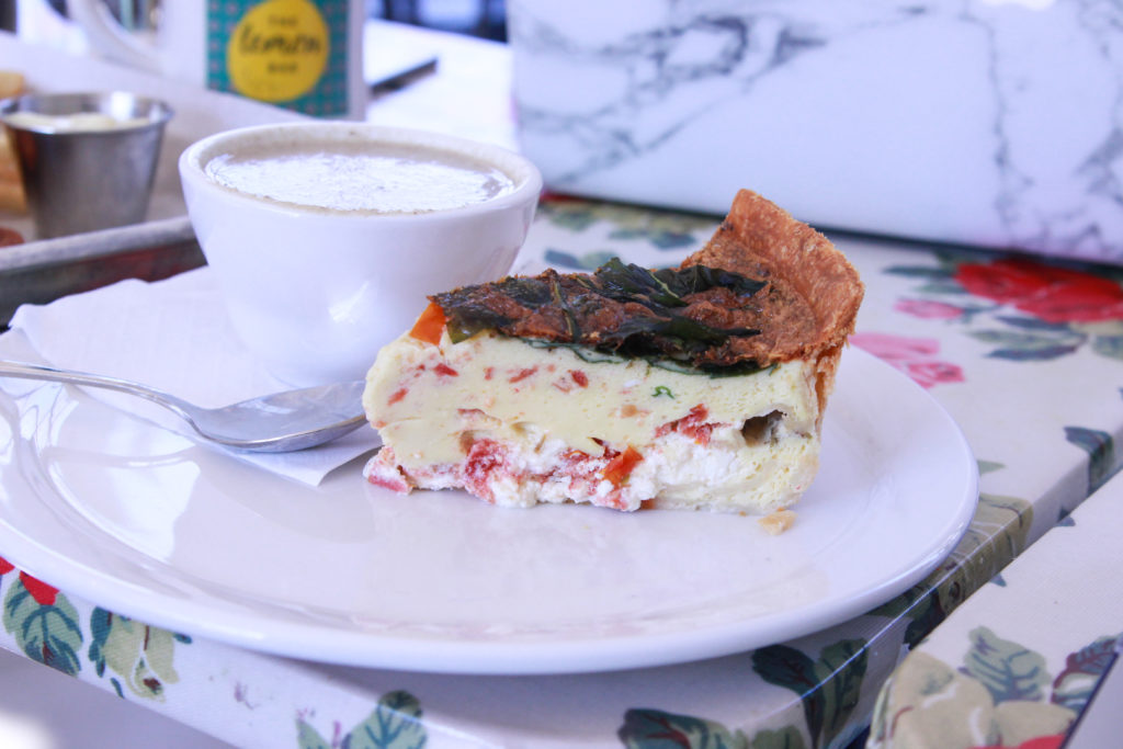 The Lemon Bar, Zionsville Indiana: Quiche of the day