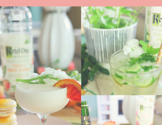3 Summer time Cocktail recipes for the new Ketel One Botanicals.
