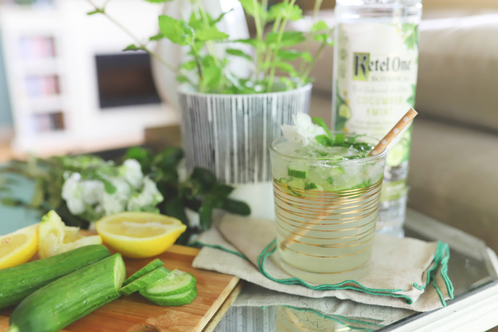 Cucumber Cooler made with Ketel One Botanical 
