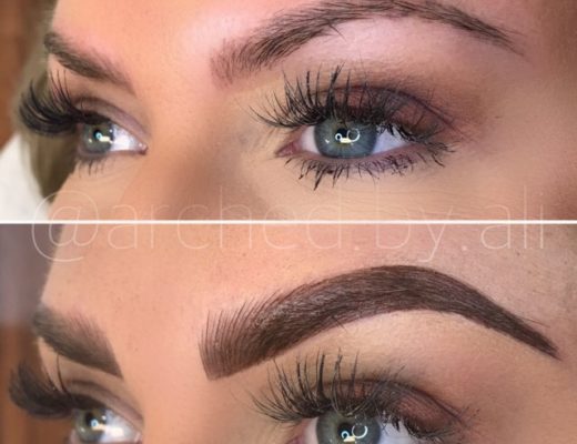Brow Microblading: before and after